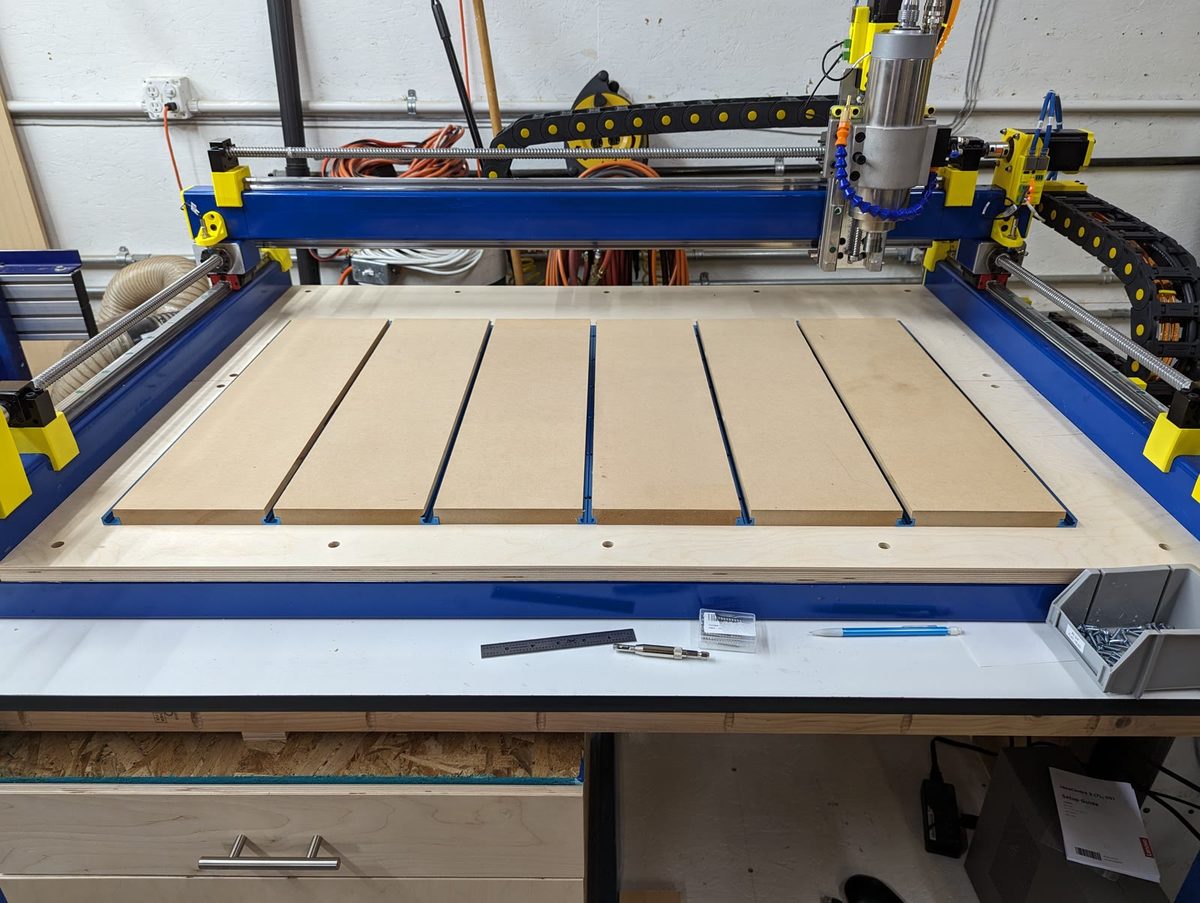 CNC frame and gantry assembly